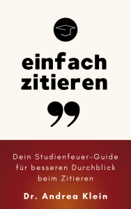 einfach zitieren_U1 Cover "einfach zitieren"-Guide